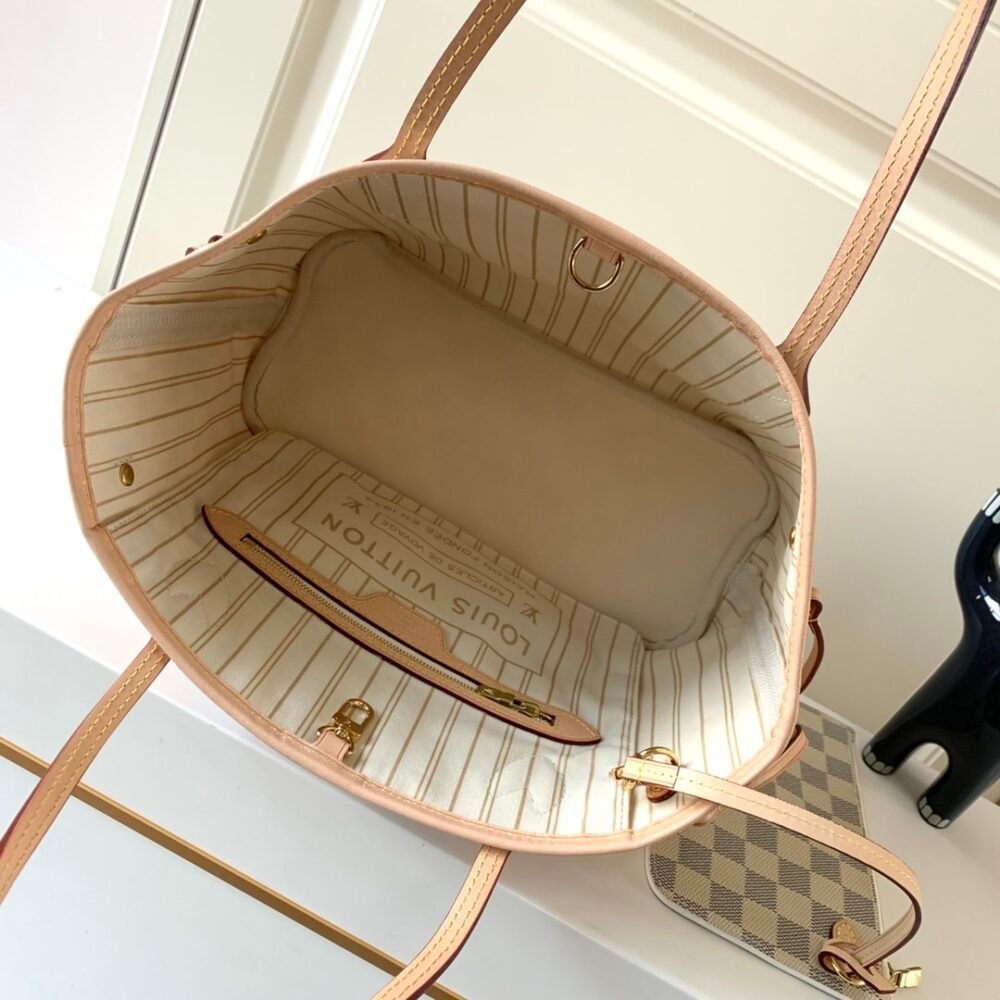 Louis Vuitton Neverfull PM Damier Azur Beige 29Cm N40605