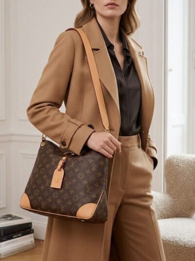 Louis Vuitton Odeon MM Monogram Canvas Brown 31cm M45355