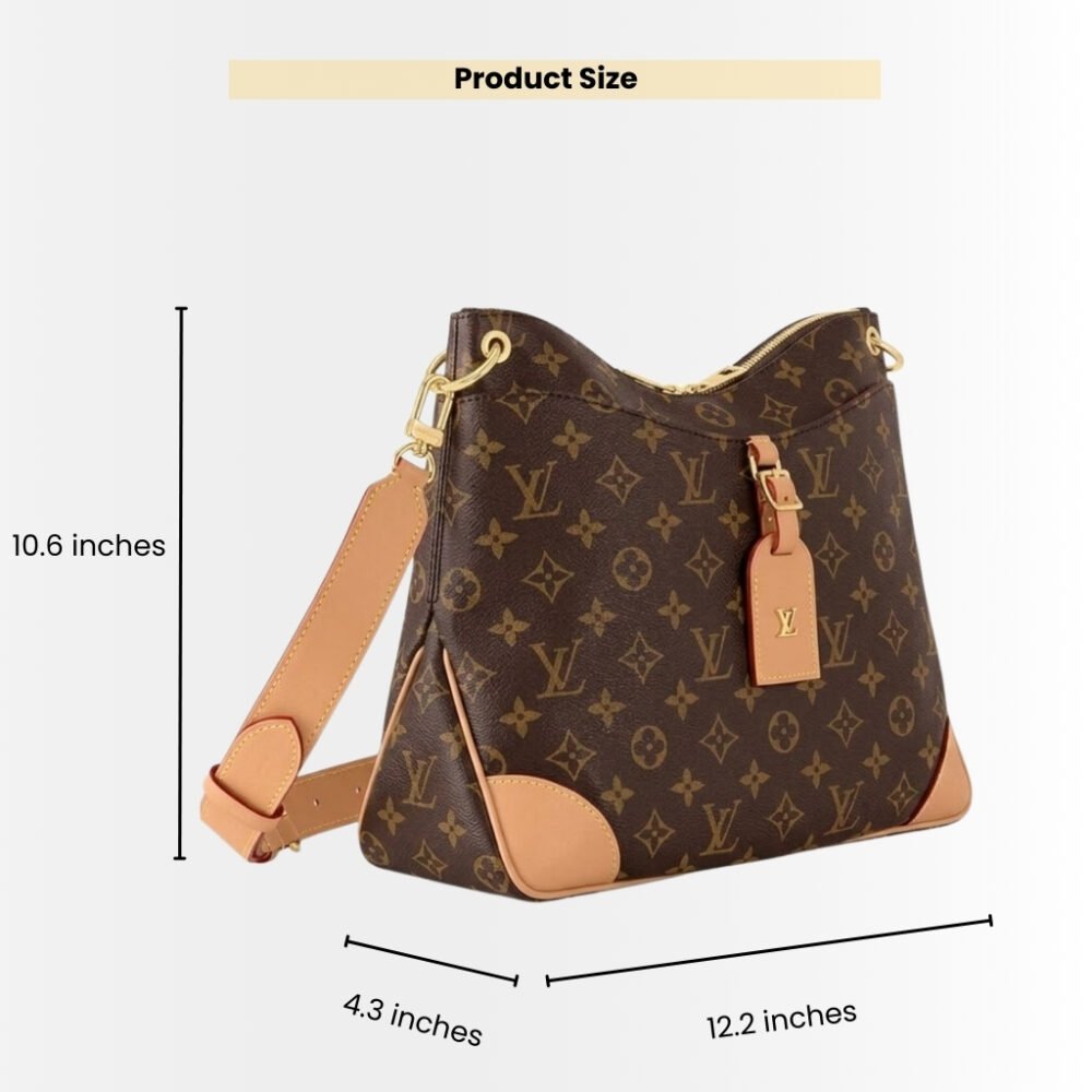 Louis Vuitton Odeon MM Monogram Canvas Brown 31cm M45355