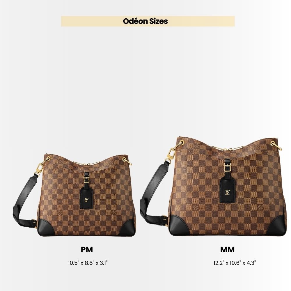 Louis Vuitton Odeon MM Monogram Canvas Brown 31cm M45355