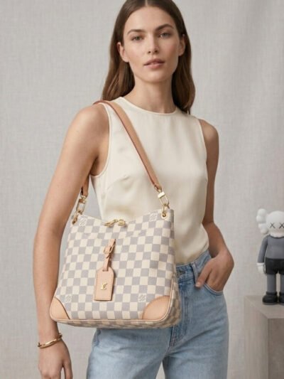 Louis Vuitton Odéon PM Damier Azur 23cm