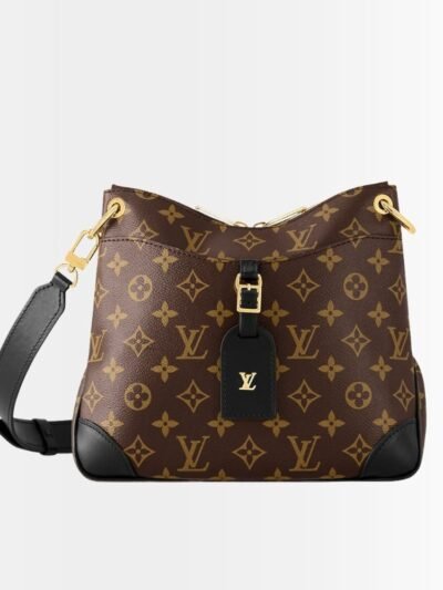 Louis Vuitton Odéon PM Monogram Canvas Black 28Cm M45353