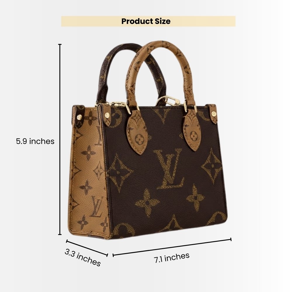Louis Vuitton Onthego BB Monogram Canvas Brown 18Cm M46839