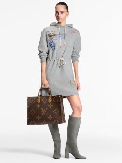 Louis Vuitton Onthego GM Monogram Canvas Brown 41Cm M45320