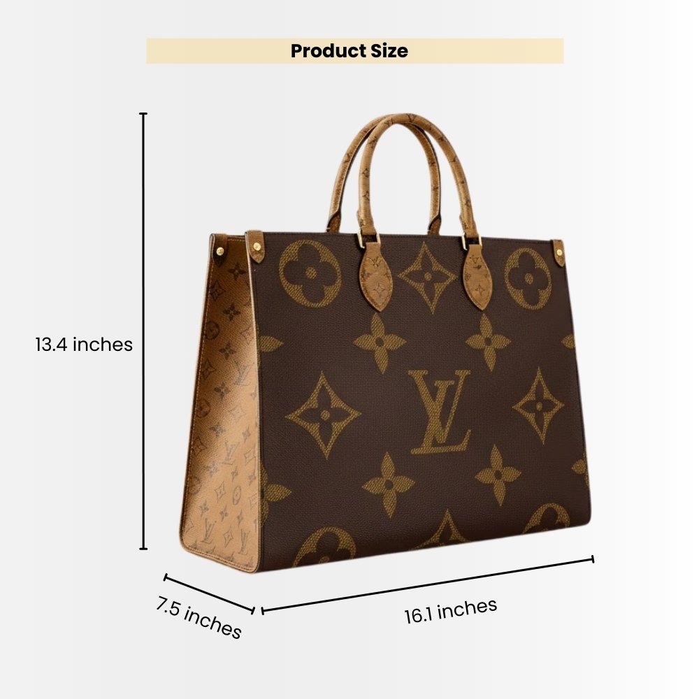 Louis Vuitton Onthego GM Monogram Canvas Brown 41Cm M45320