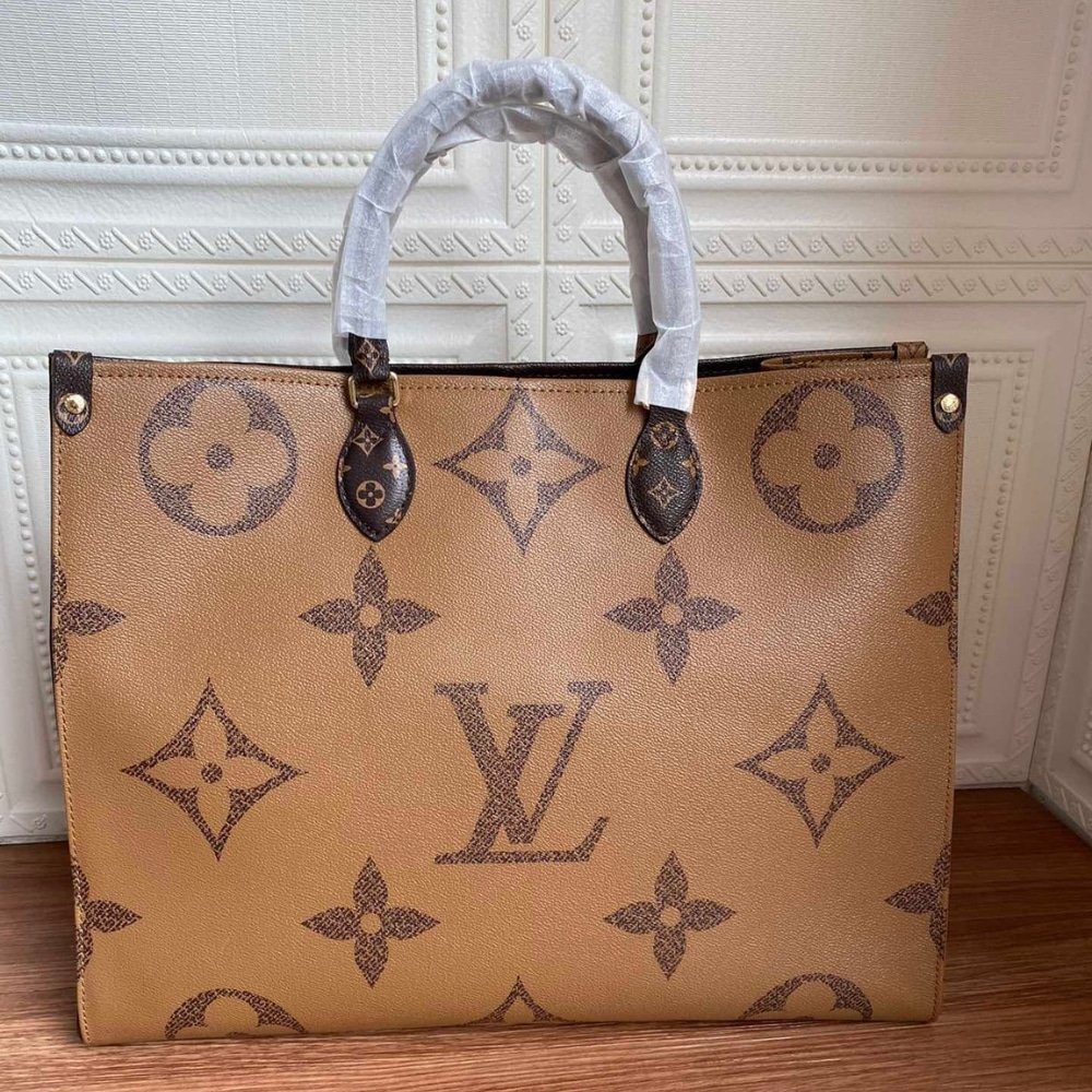 Louis Vuitton Onthego GM Monogram Canvas Brown 41Cm M45320