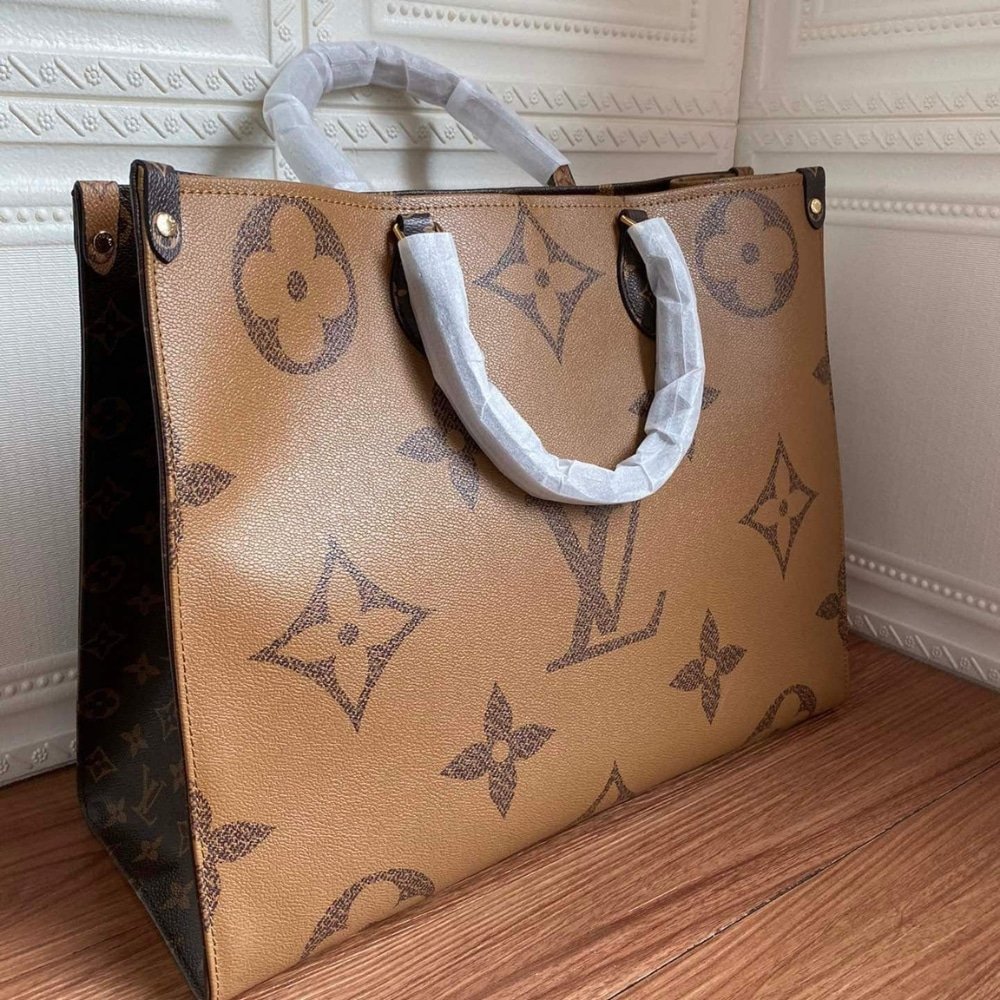 Louis Vuitton Onthego GM Monogram Canvas Brown 41Cm M45320