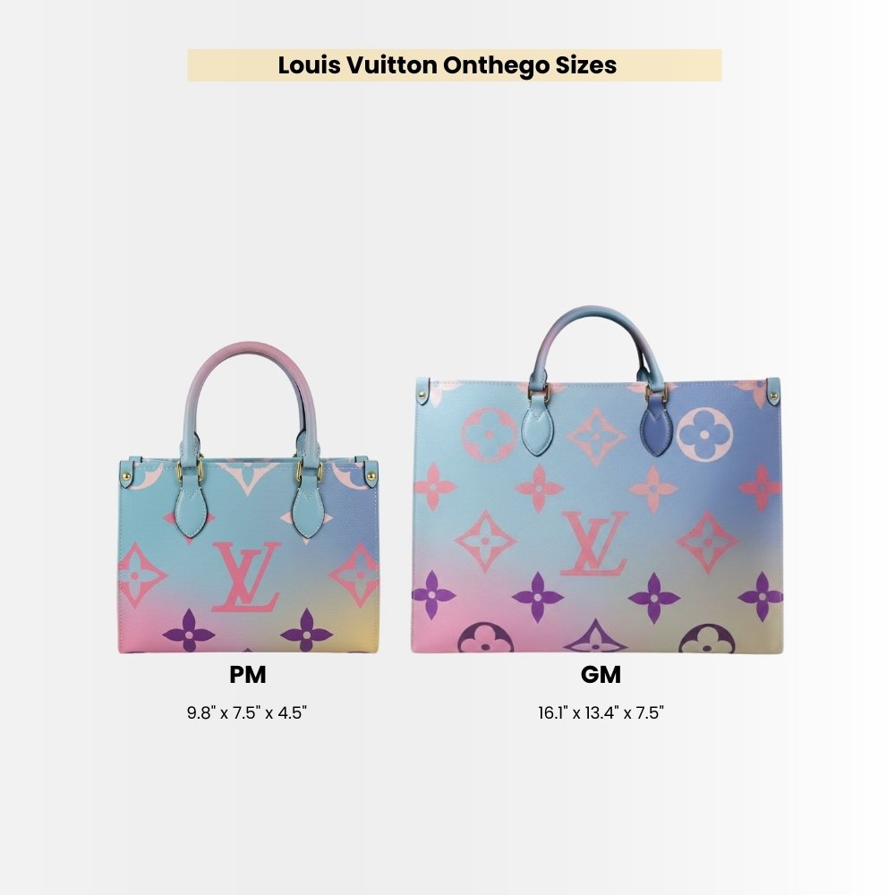 Louis Vuitton Onthego GM Sunrise Pastel 41Cm M46076