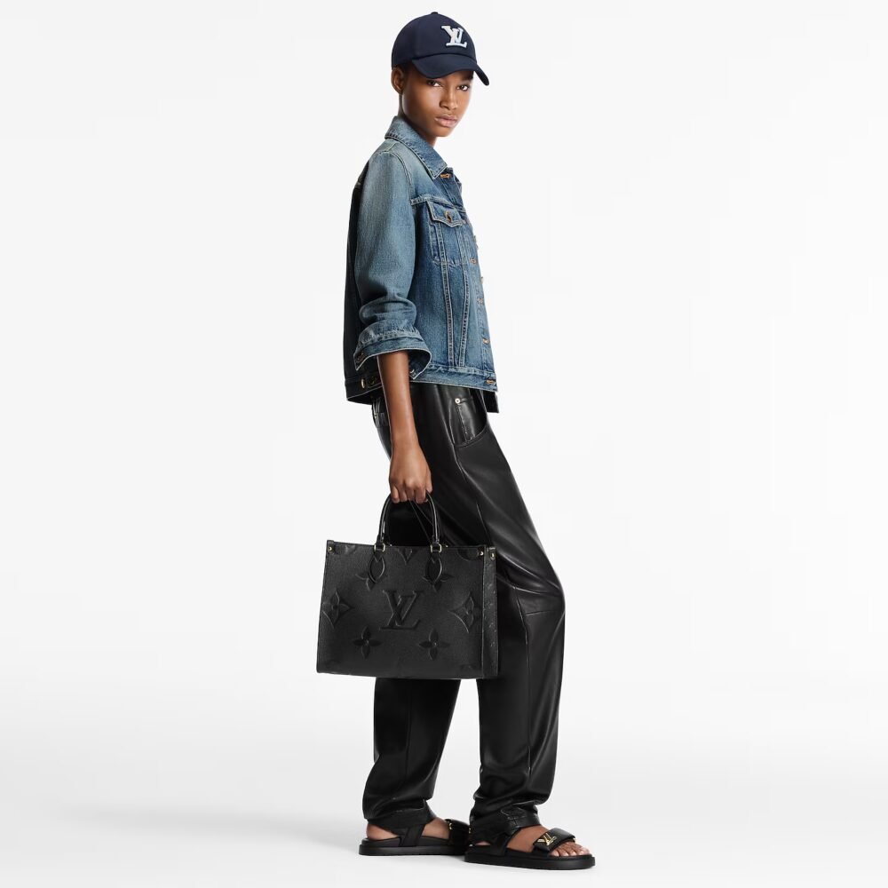 Louis Vuitton Onthego MM Black 35Cm M45595