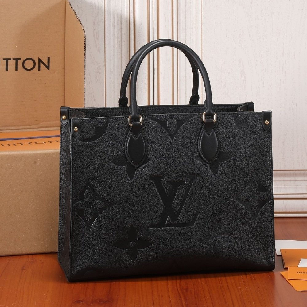 Louis Vuitton Onthego MM Black 35Cm M45595