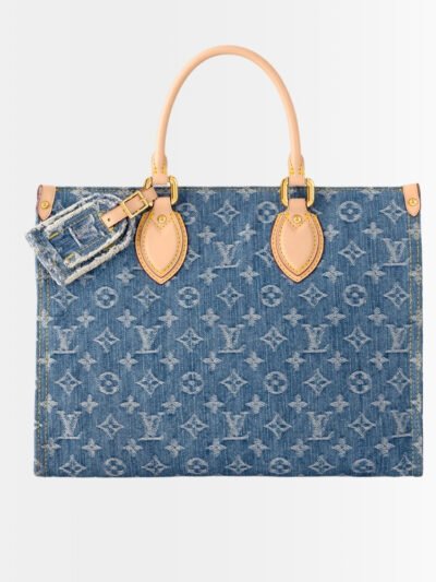 Louis Vuitton OnTheGo MM Denim Blue 35Cm M46871