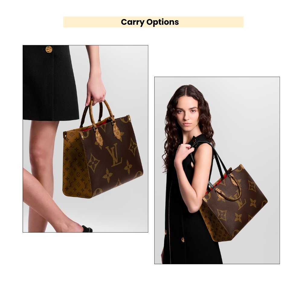 Louis Vuitton Onthego MM Monogram Canvas Brown 35Cm M45321