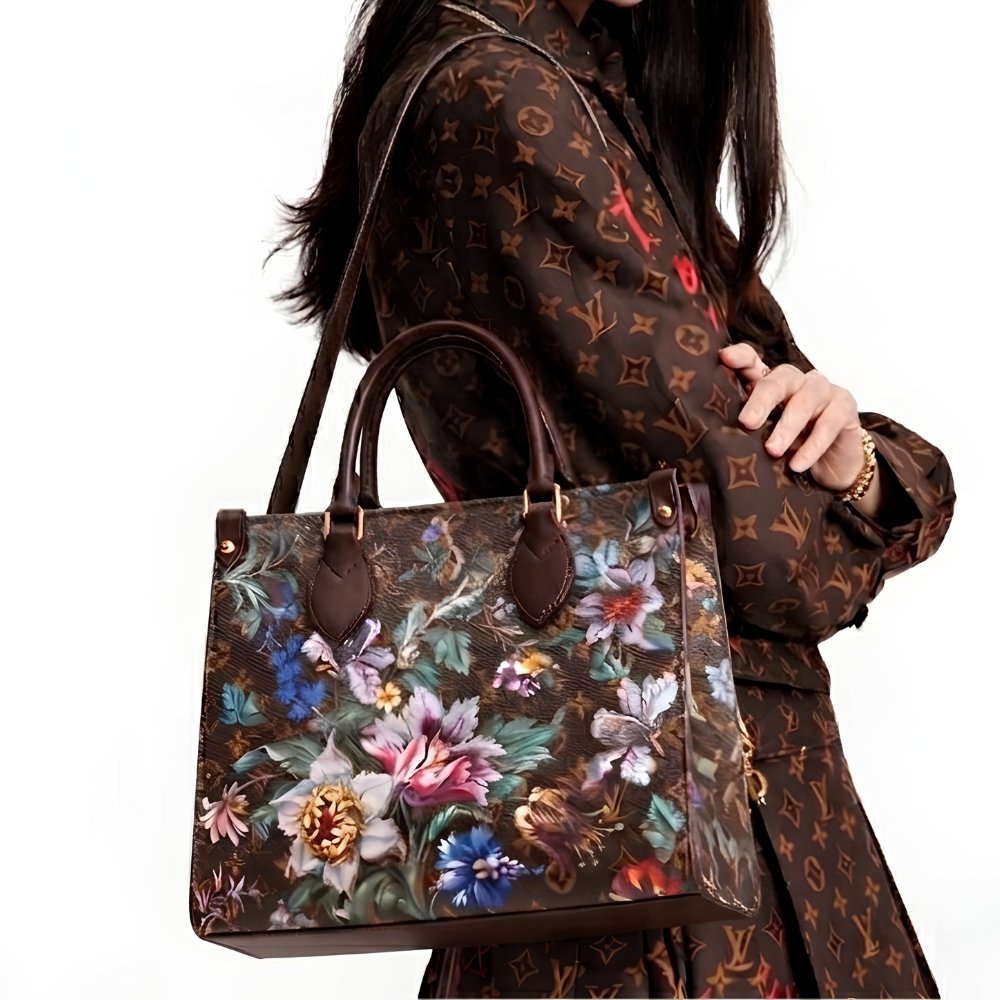 Louis Vuitton Onthego MM Monogram Canvas Ebene 31cm