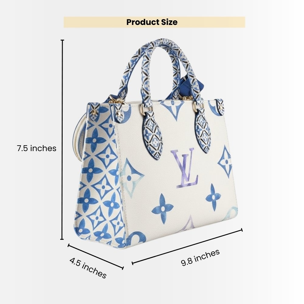 Louis Vuitton Onthego PM Blue 25cm
