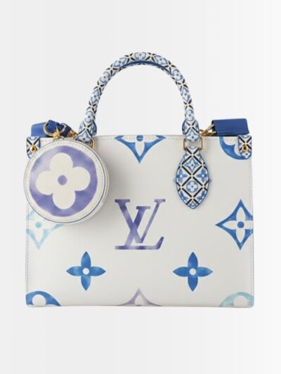 Louis Vuitton Onthego PM Blue 25cm
