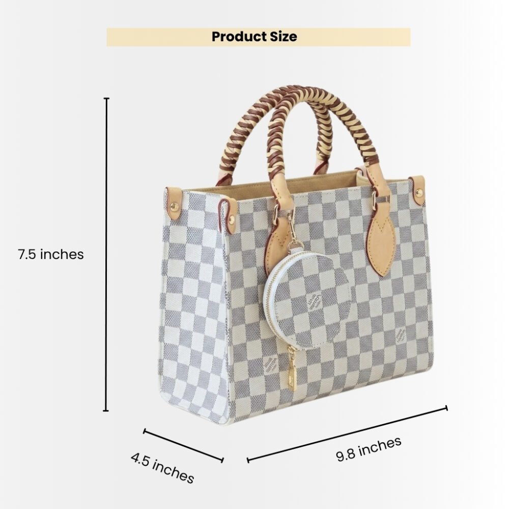 Louis Vuitton Onthego PM Damier Azur Banana 25Cm