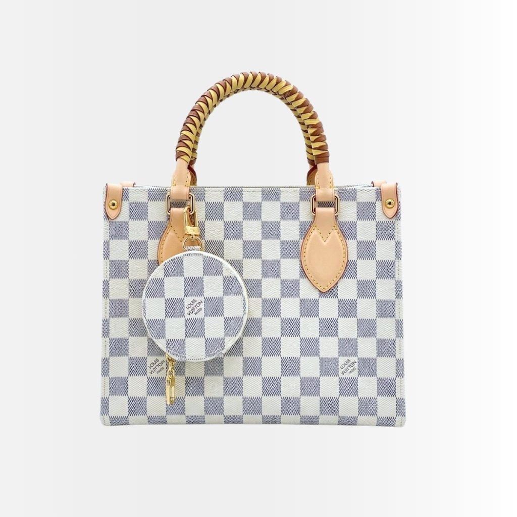 Louis Vuitton Onthego PM Damier Azur Banana 25Cm