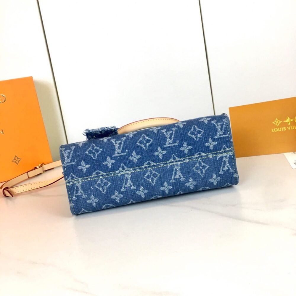 Louis Vuitton Onthego PM Denim Blue 25Cm M14633