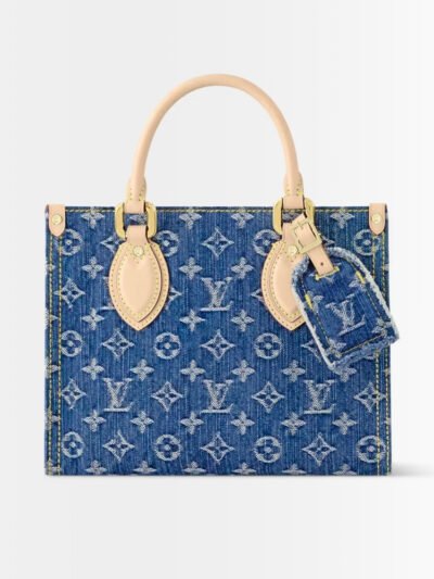 Louis Vuitton Onthego PM Denim Blue 25Cm M14633