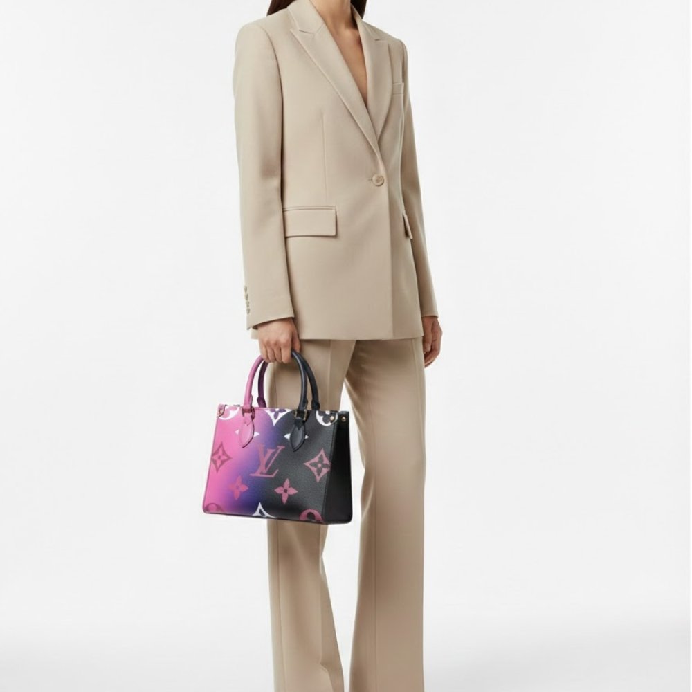 Louis Vuitton Onthego PM Midnight Fuchsia 25Cm