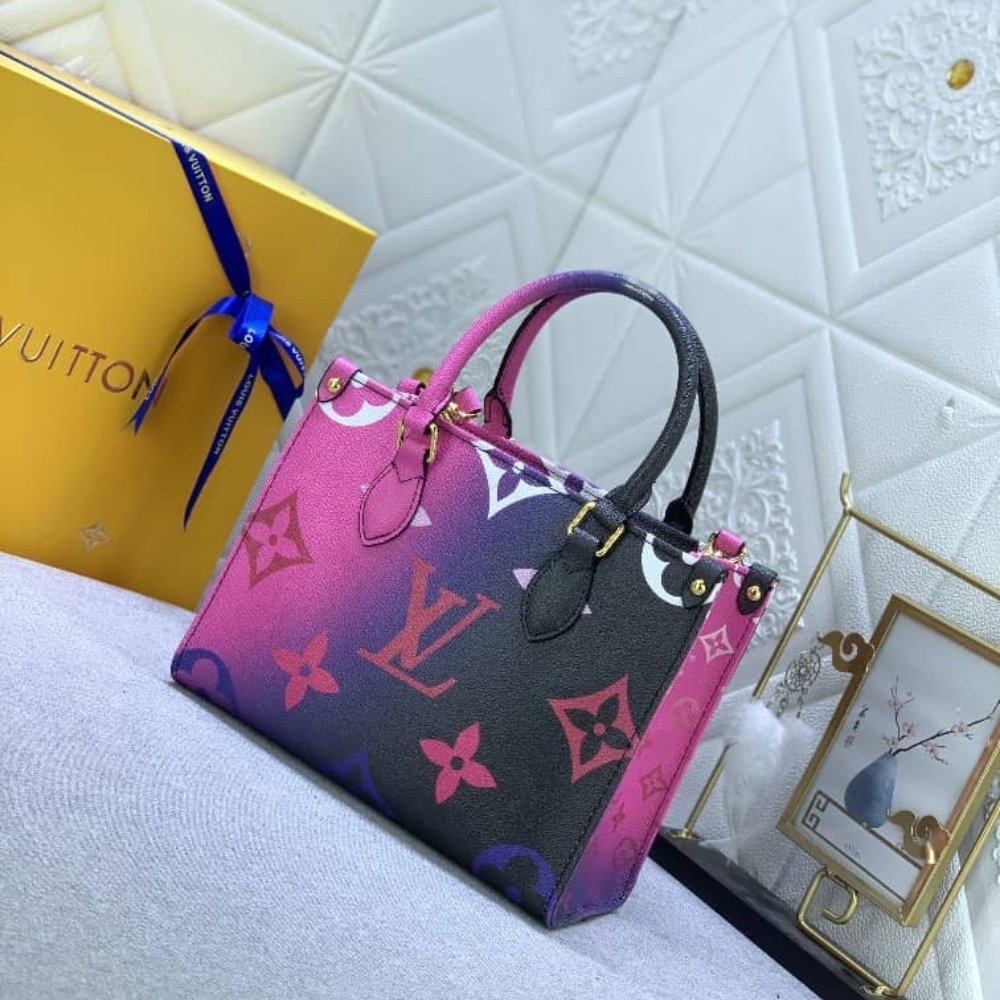 Louis Vuitton Onthego PM Midnight Fuchsia 25Cm