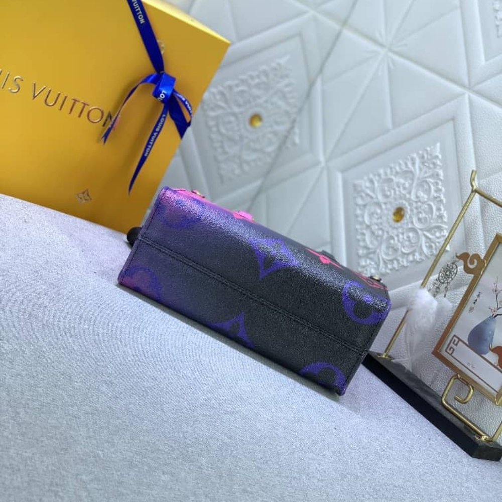 Louis Vuitton Onthego PM Midnight Fuchsia 25Cm