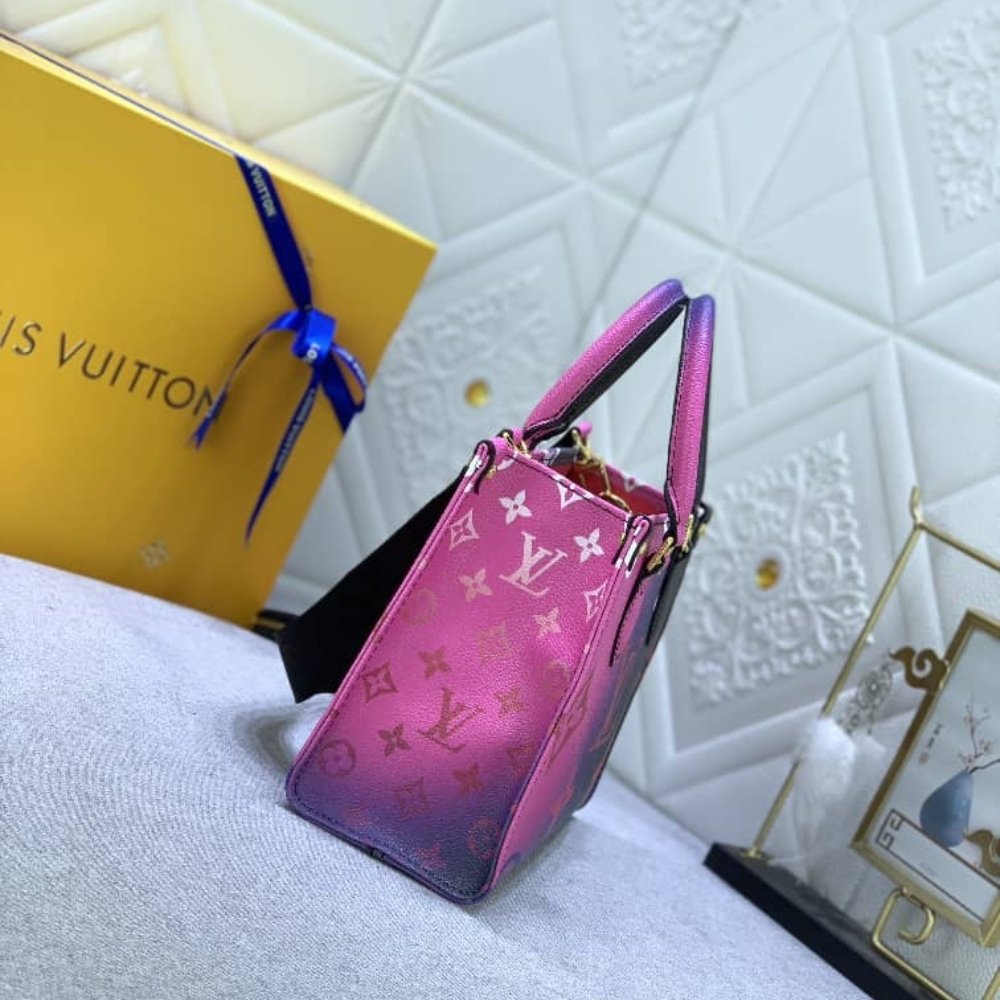 Louis Vuitton Onthego PM Midnight Fuchsia 25Cm