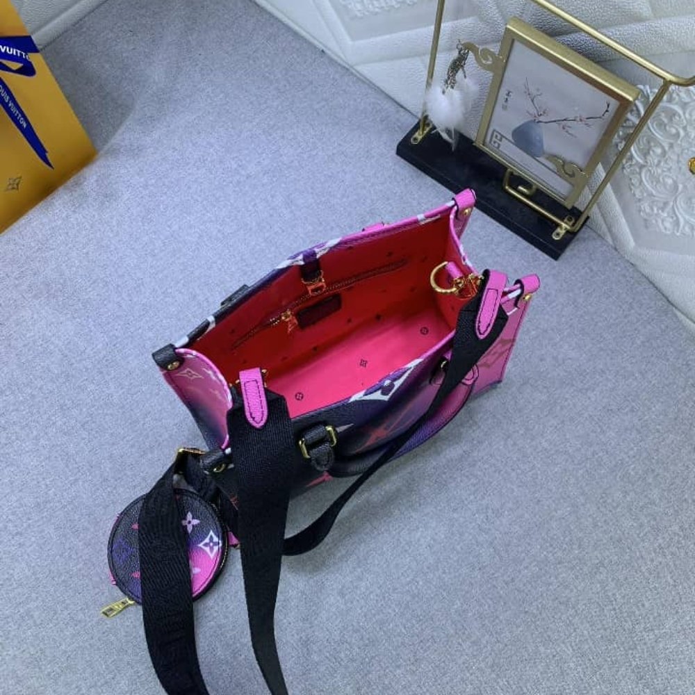 Louis Vuitton Onthego PM Midnight Fuchsia 25Cm