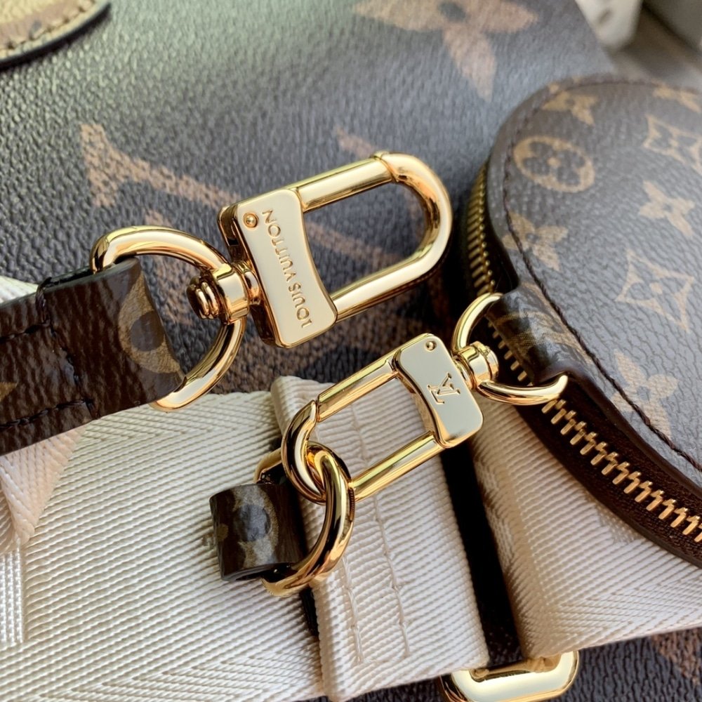 Louis Vuitton Onthego PM Monogram Canvas Brown 25Cm M46373