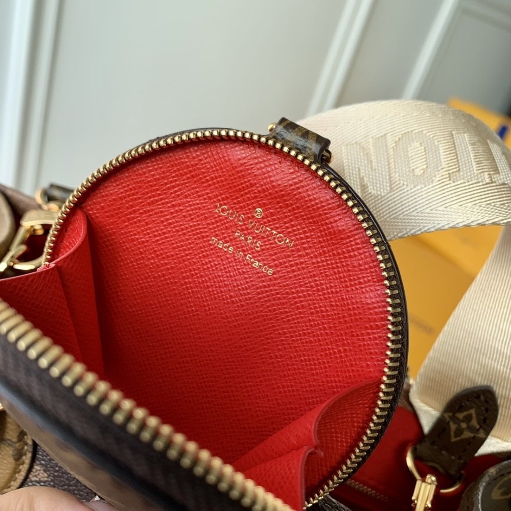 Louis Vuitton Onthego PM Monogram Canvas Brown 25Cm M46373