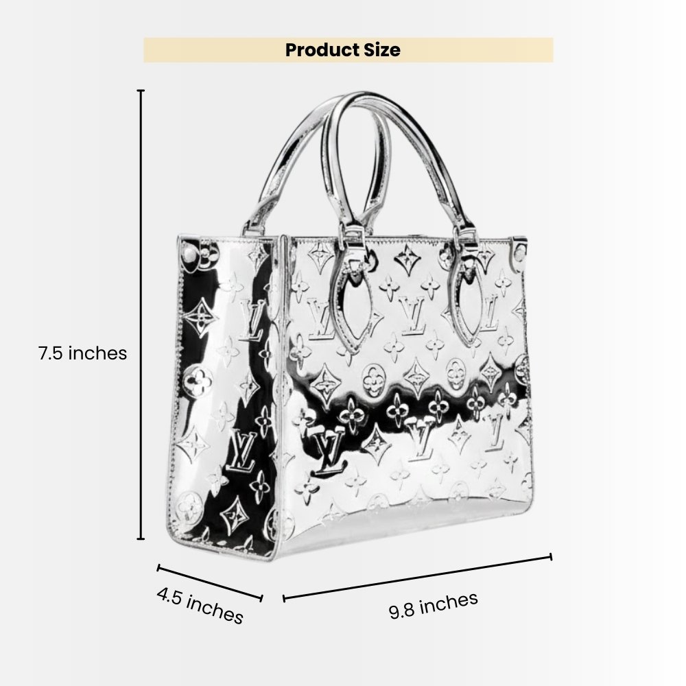 Louis Vuitton Onthego PM Silver 25Cm M26373