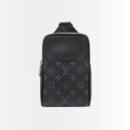 Louis Vuitton Outdoor Slingbag Taigarama Black 21Cm M30741