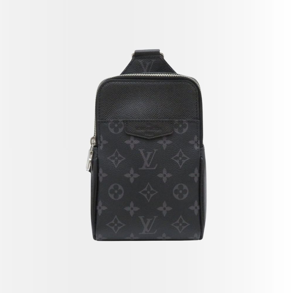Louis Vuitton Outdoor Slingbag Taigarama Black 21Cm M30741