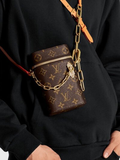 Louis Vuitton Phone Box Monogram Legacy Brown 18Cm M44914
