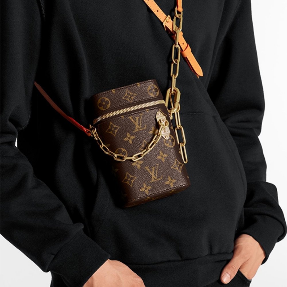 Louis Vuitton Phone Box Monogram Legacy Brown 18Cm M44914