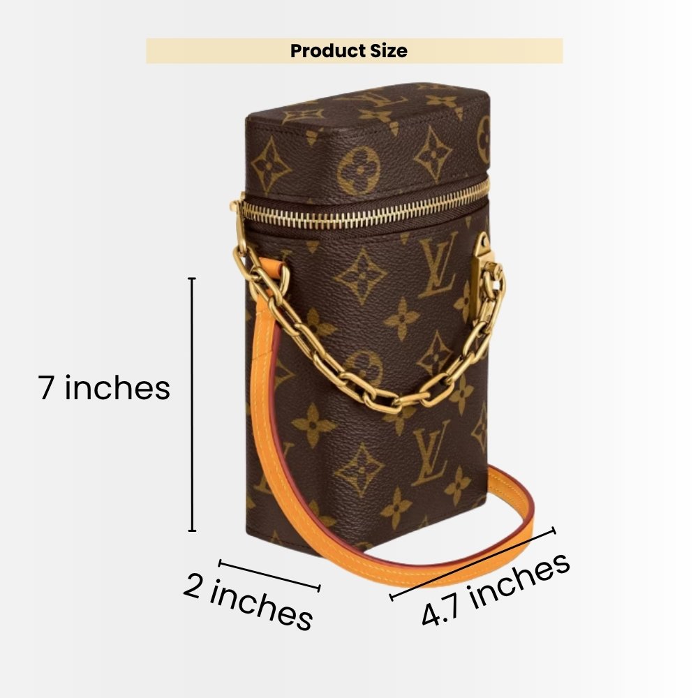 Louis Vuitton Phone Box Monogram Legacy Brown 18Cm M44914