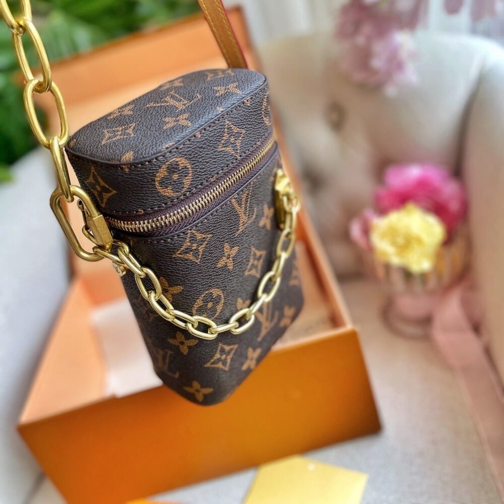 Louis Vuitton Phone Box Monogram Legacy Brown 18Cm M44914