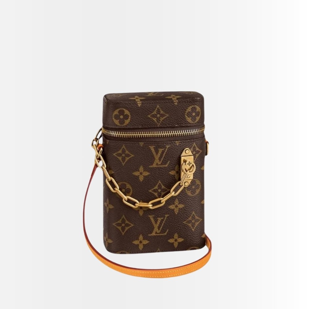 Louis Vuitton Phone Box Monogram Legacy Brown 18Cm M44914