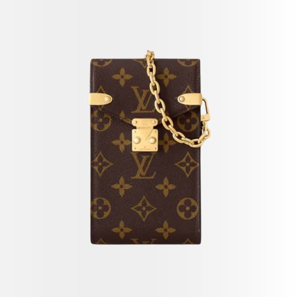 Louis Vuitton Phone Pouch Métis Brown 17Cm M13572