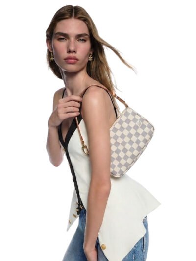 Louis Vuitton Pochette Accessoires Damier Azur 23Cm N40915