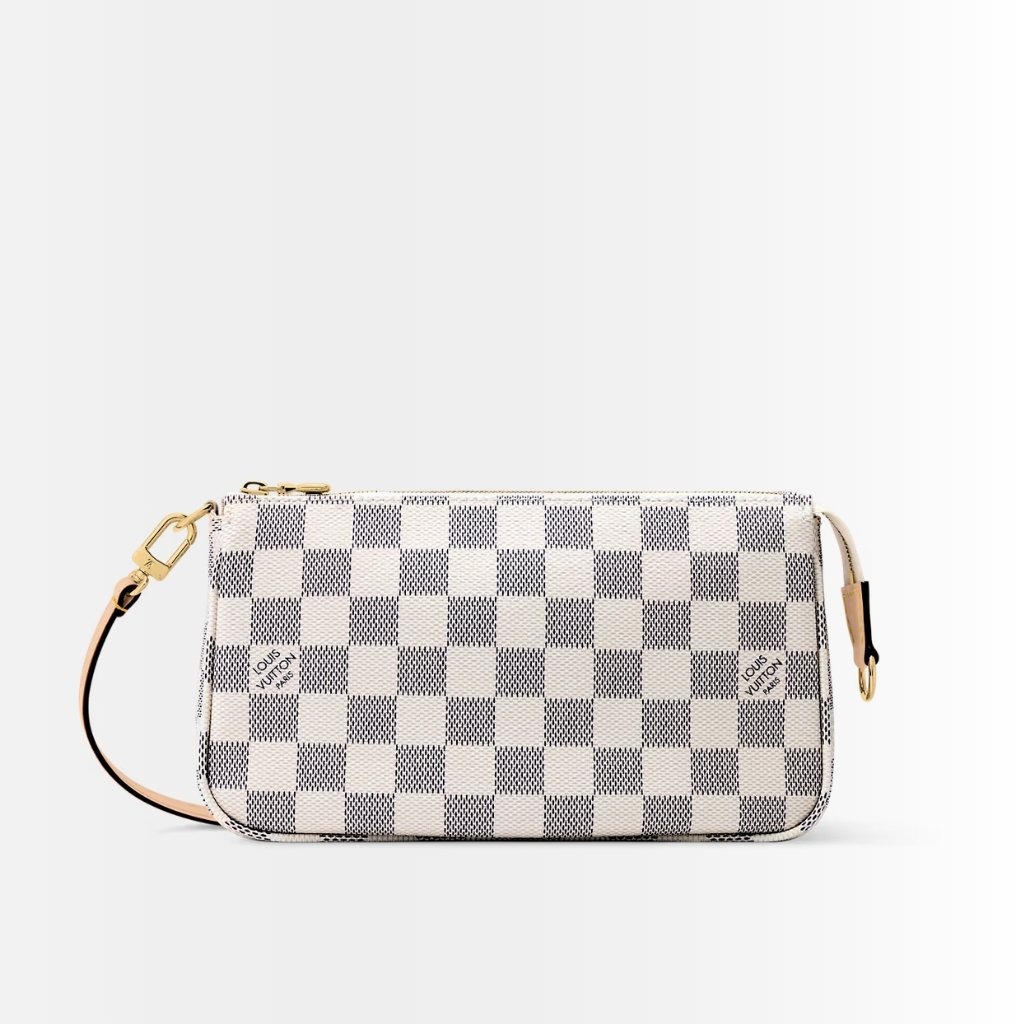 Louis Vuitton Pochette Accessoires Damier Azur 23Cm N40915