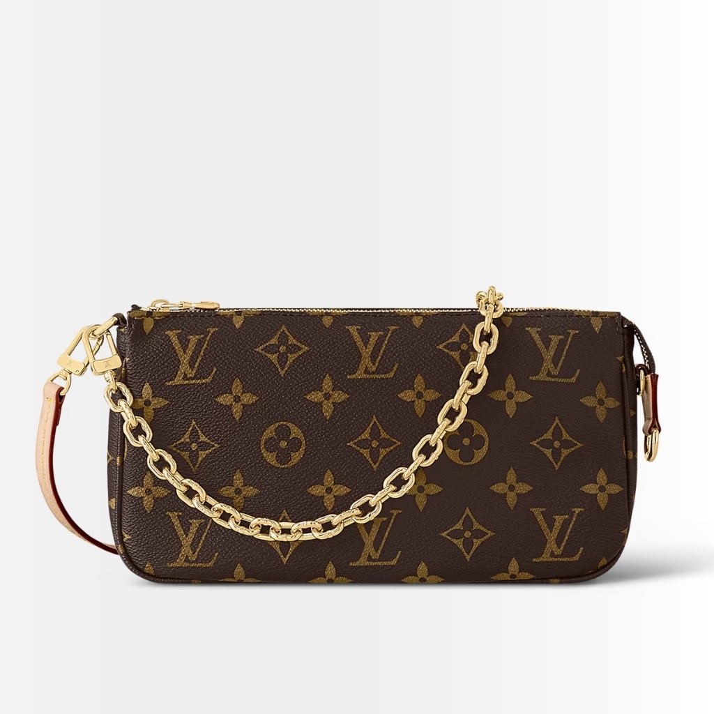 Louis Vuitton Pochette Accessoires Monogram Brown 23cm M82766