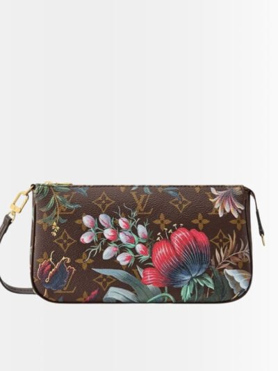 Louis Vuitton Pochette Accessoires Monogram Canvas Ebene 22cm M29148