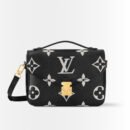 Louis Vuitton Pochette Métis Black 25Cm M45773