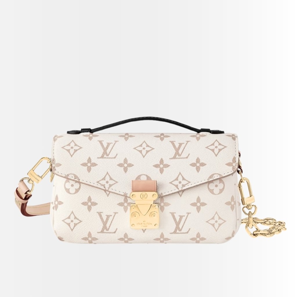 Louis Vuitton Pochette Métis East West Monogram Dune 21Cm M46914