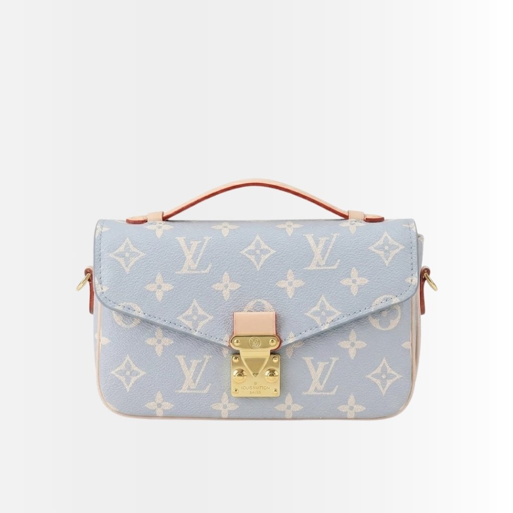 Louis Vuitton Pochette Métis East West Trianon Blue 21Cm M12429