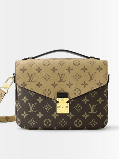 Louis Vuitton Pochette Métis Monogram Reverse Brown 25Cm M44876