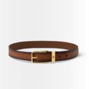 Louis Vuitton Pont Neuf Patinated Belt Brown 35mm Brown M4506S