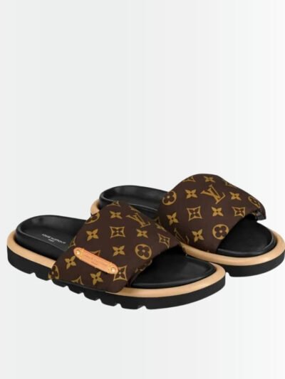 Louis Vuitton Pool Pillow Flat Comfort Mule Cacao Brown