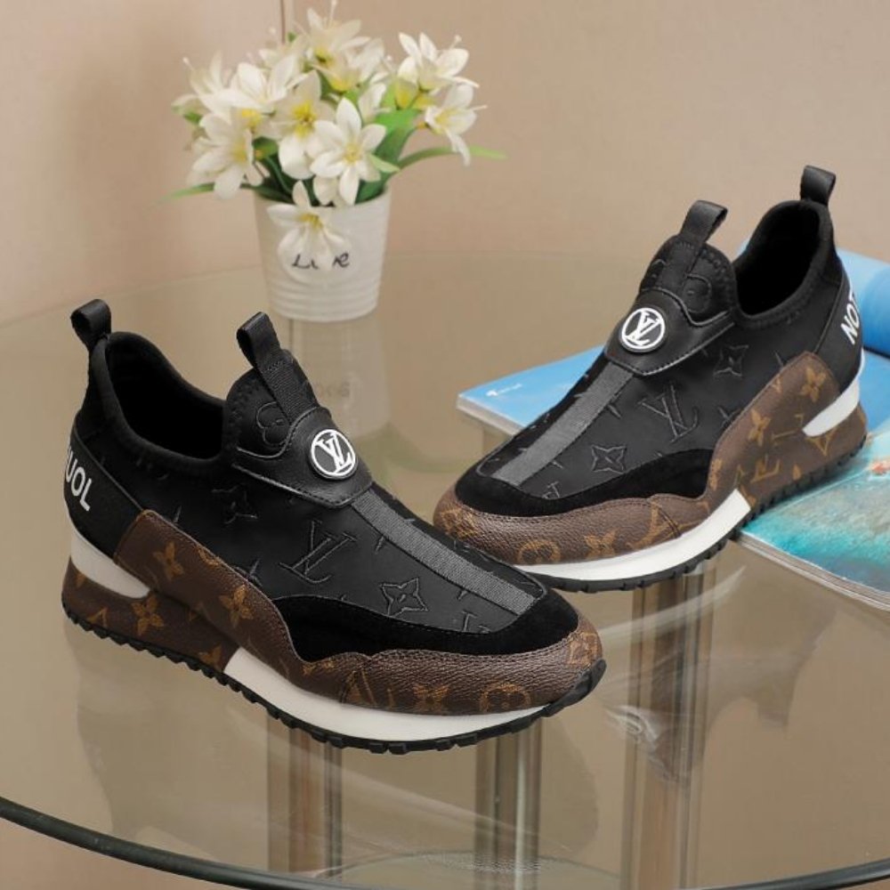 Louis Vuitton Run Away Sneaker Monogram Black